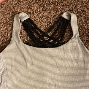 Lululemon built in bra singlet size 8